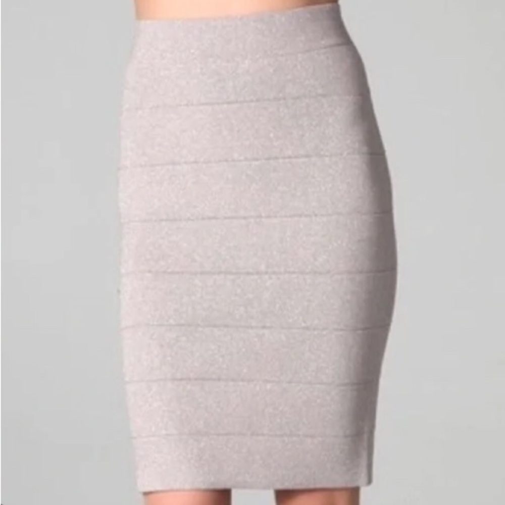 BCBG MAXAZRIA METALLIC SKIRT ✨